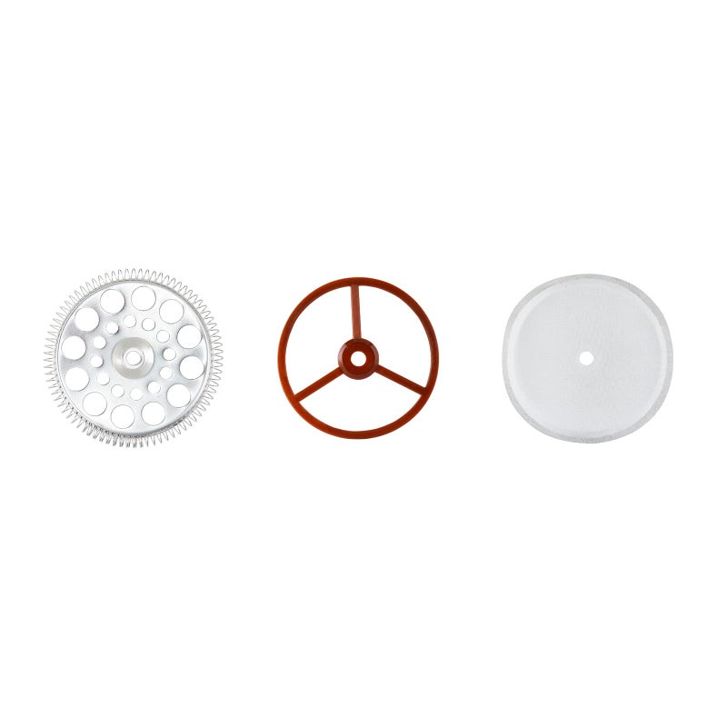 EASYWORKZ French Press Filter Replacement Parts - 3 Pcs Set for Easyworkz 12 oz Coffee press Cafetiere - Image 1